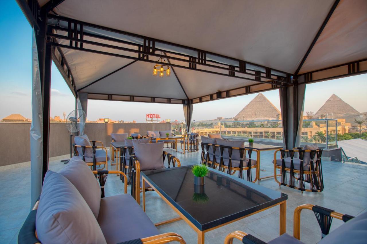 Nozol Pyramids Hotel And Spa Kafret el-Gabal Buitenkant foto