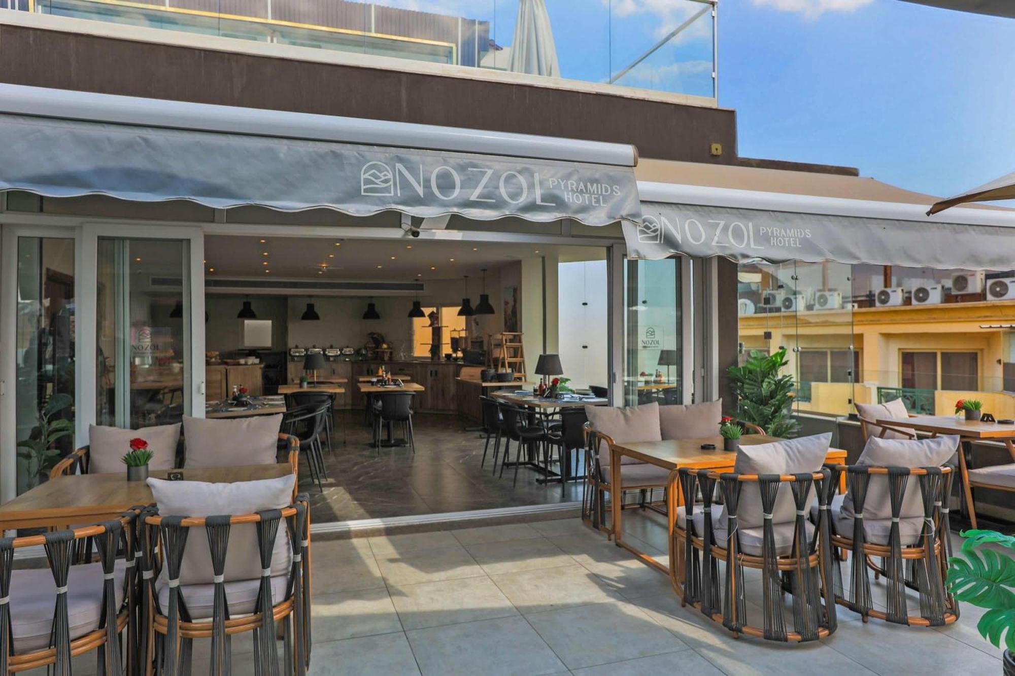 Nozol Pyramids Hotel And Spa Kafret el-Gabal Buitenkant foto